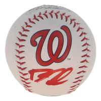 Darren Baker Signed OML Nationals Logo Baseball (JSA) at PristineAuction.com