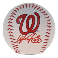 Kyle Finnegan Signed OML Nationals Logo Baseball (JSA) at PristineAuction.com