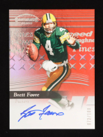 Brett Favre 2024 Panini Contenders '99 Contenders Signatures Speed Red #1 #073/100 at PristineAuction.com