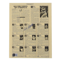 Andy Pettitte Signed Yankees 8x10 Commemorative Photo (Beckett) at PristineAuction.com