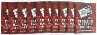Lot of (10) 2024 Press Pass Premium Metal Baseball 1/1 Proof Packs at PristineAuction.com
