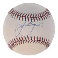 Jorge López Signed Official 2022 All-Star Game Logo Baseball (JSA) at PristineAuction.com