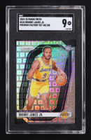 Bronny James Jr. 2024-25 Panini Prizm Prizms Premium Factory Set #243 #048/150 RC (SGC 9) at PristineAuction.com