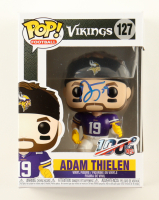 Adam Thielen Signed Vikings #127 Funko Pop! Vinyl Figure (JSA) at PristineAuction.com