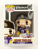 Adam Thielen Signed Vikings #127 Funko Pop! Vinyl Figure (JSA) at PristineAuction.com