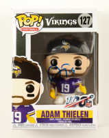 Adam Thielen Signed Vikings #127 Funko Pop! Vinyl Figure (JSA) at PristineAuction.com