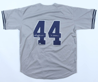 Reggie Jackson Signed Yankees Majestic Authentic Jersey Inscribed "Mr. October" (MLB) at PristineAuction.com
