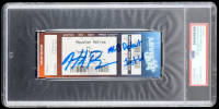 Hunter Brown Signed 2022 MLB Debut Ticket Inscribed "MLB Debut 1st W" (PSA) at PristineAuction.com