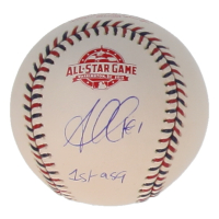 Ozzie Albies Signed 2018 All-Star Game Baseball Inscribed "1st ASG" (JSA & USA SM) at PristineAuction.com