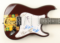 "Chicago" 39" Electric Guitar Signed By (5) Including Eric Baines & Ramon Yslas (AutographCOA & AutographProsCOA) at PristineAuction.com