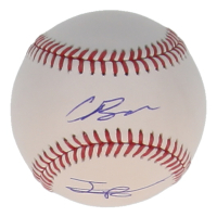 Jacob Reimer & Carson Benge Signed OML Baseball  (JSA) at PristineAuction.com