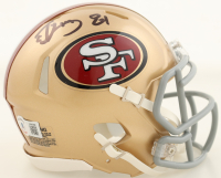 Ed McCaffrey Signed 49ers Mini Speed Helmet (Beckett) at PristineAuction.com