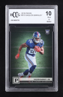 Saquon Barkley 2018 Panini #313 RC (BCCG 10) at PristineAuction.com