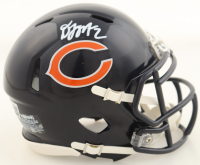 D.J. Moore Signed Bears Speed Mini Helmet (Beckett) at PristineAuction.com