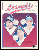 Mickey Mantle Signed 1988 Legends Magazine (Beckett) at PristineAuction.com