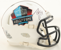 Ty Law Signed Hall of Fame Logo Speed Mini Helmet (Beckett) at PristineAuction.com