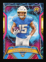 Ladd McConkey 2024 Topps Resurgence Sky Blue and Pink Shock #154 RC at PristineAuction.com