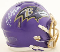 Mark Andrews Signed Ravens Flash Alternate Speed Mini Helmet (Beckett) at PristineAuction.com