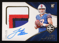 Josh Allen 2018 Panini Limited Rookie Patch Autograph Variations #144 #125/125 at PristineAuction.com
