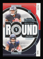 Michael Penix Jr. / Rome Odunze 2024 Panini Contenders Round Numbers #3 RC at PristineAuction.com