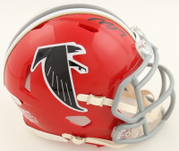 Michael Vick Signed Falcons Speed Mini Helmet (JSA) at PristineAuction.com