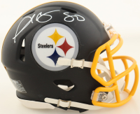 Plaxico Burress Signed Steelers Mini Speed Helmet (TSE) at PristineAuction.com