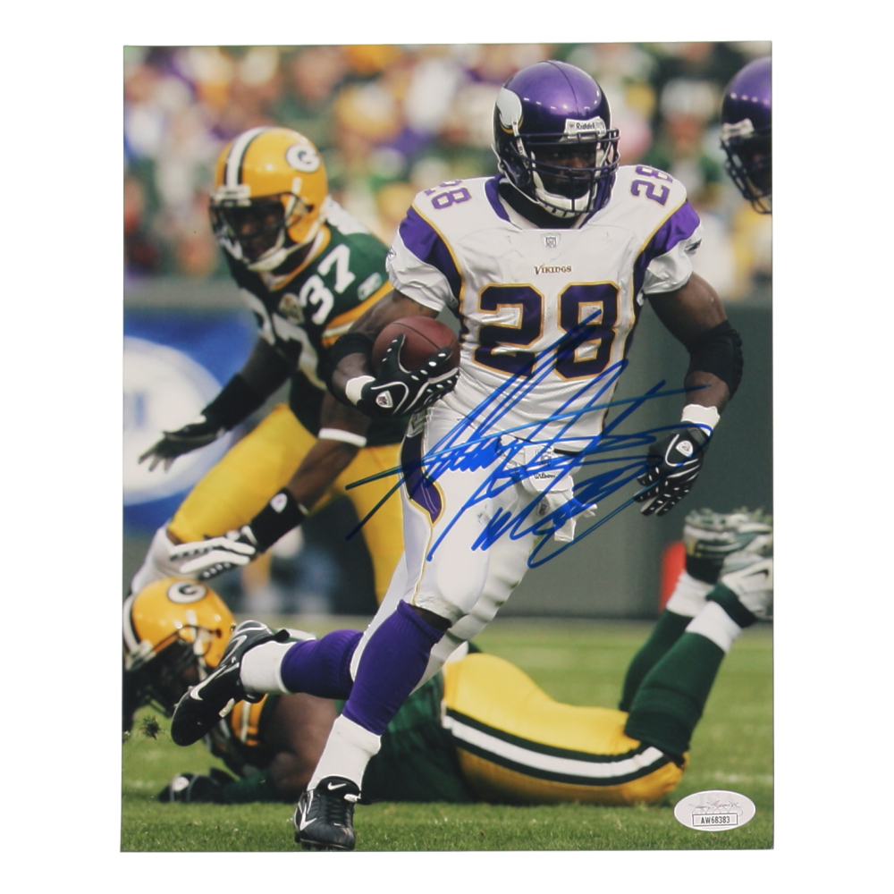 Adrian Peterson Signed 8x10 Vikings Photo (JSA) at PristineAuction.com