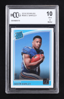 Saquon Barkley 2018 Donruss #306 RR RC (BCCG 10) at PristineAuction.com