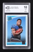 Saquon Barkley 2018 Donruss #306 RR RC (BCCG 10) at PristineAuction.com