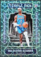 Shai Gilgeous-Alexander Signed 2023-24 Panini Phoenix Temple Men Green Ice #22 (JSA) at PristineAuction.com