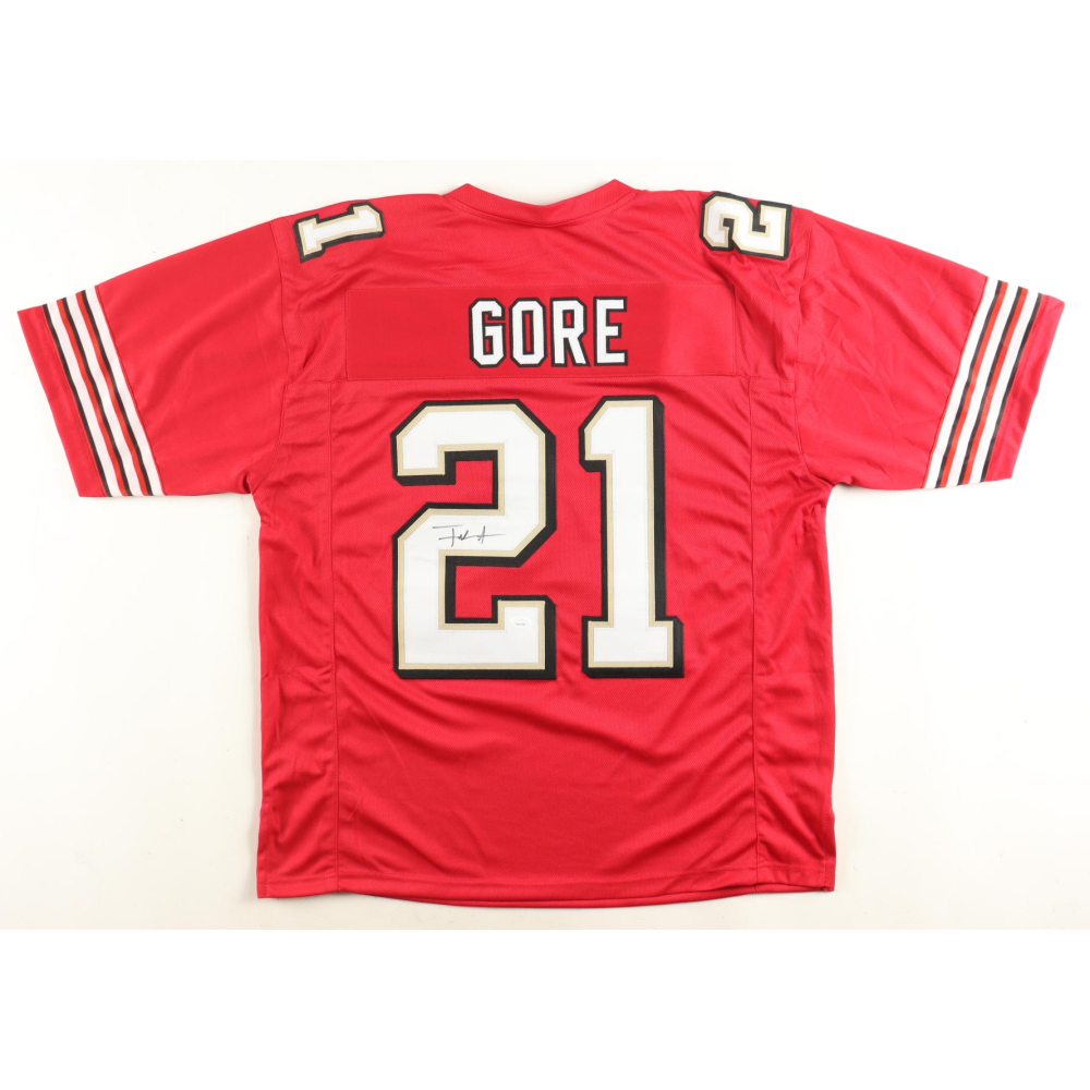 Frank Gore Signed Jersey (JSA) at PristineAuction.com