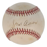 Hank Aaron Signed ONL Baseball (Beckett) at PristineAuction.com