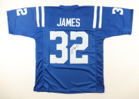 Edgerrin James Signed Jersey (JSA) at PristineAuction.com