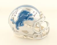 Hendon Hooker Signed Lions Speed Mini Helmet (Fanatics & Beckett) at PristineAuction.com