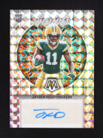 Jayden Reed 2023 Panini Mosaic Rookie Scripts #15 RC at PristineAuction.com
