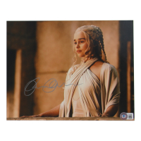 Emilia Clarke Signed "Game of Thrones" 8x10 Photo (Beckett) at PristineAuction.com