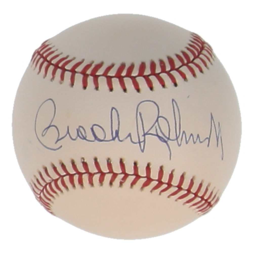 Brooks Robinson Signed OL Hall of Fame Logo Baseball (PSA) at PristineAuction.com