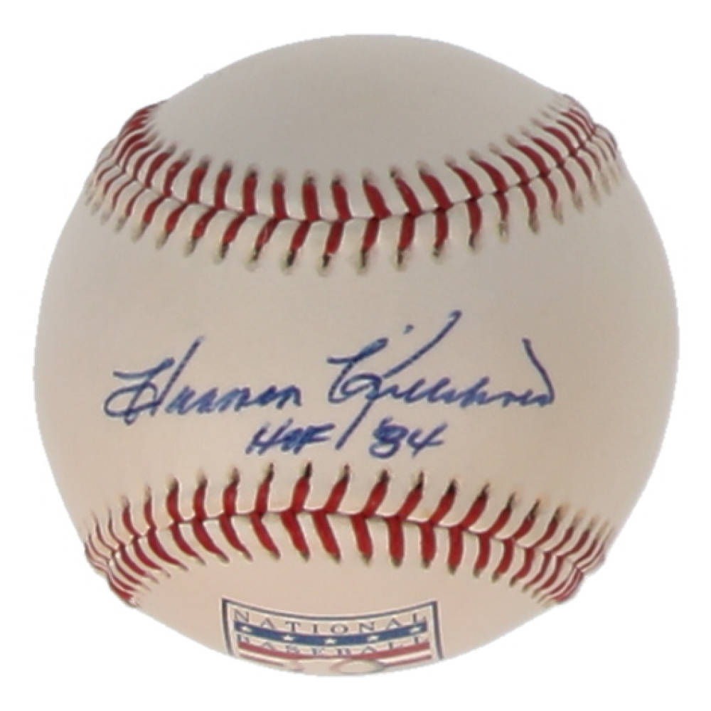 Harmon Killebrew Signed OML Hall of Fame Logo Baseball Inscribed "HOF '84" (JSA) at PristineAuction.com