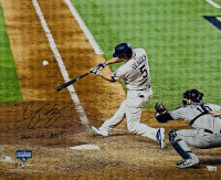 Corey Seager Signed Dodgers 16x20 Photo Inscribed "2020 WS MVP" (Fanatics & MLB) at PristineAuction.com