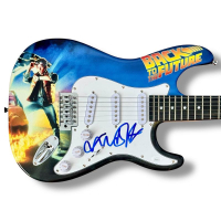 Michael J. Fox Signed "Back to the Future" Custom Electric Guitar (JSA) at PristineAuction.com