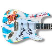 "Stone Temple Pilots" Custom No. 4 Stratocaster Electric Guitar Band-Signed by (4) with Dean DeLeo, Robert DeLeo, Eric Kretz & Jeff Gutt (JSA) at PristineAuction.com