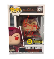 Elizabeth Olsen Signed "Wandavision" #823 Scarlet Witch Funko POP! Vinyl Figure (Beckett) at PristineAuction.com