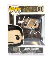 Kit Harington Signed "Game of Thrones" #61 Jon Snow Funko POP! Vinyl Figure (Beckett) at PristineAuction.com