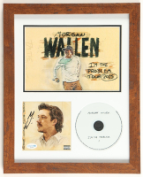 Morgan Wallen Signed "I'm The Problem" Custom Framed CD Album Insert Display (AutographCOA) at PristineAuction.com