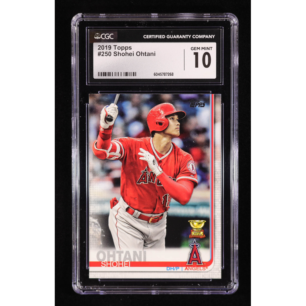 Shohei Ohtani 2019 Topps #250 (CGC 10) at PristineAuction.com
