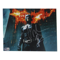 Christian Bale Signed "The Dark Knight" 8x10 Photo (Beckett) at PristineAuction.com