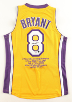 Kobe Bryant Signed LE 2000-01 Lakers Mitchell & Ness Jersey with NBA Finals Patch #4/8 (PSA & Beckett) at PristineAuction.com