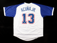 Ronald Acuna Jr. Signed Jersey (Beckett) at PristineAuction.com