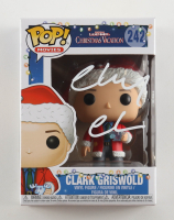 Chevy Chase Signed "National Lampoon's Christmas Vacation" #242 Clark Griswold Funko Pop! Vinyl Figure (JSA) at PristineAuction.com