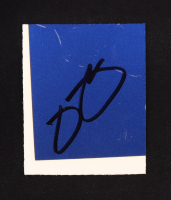Jimmie Johnson Signed 2x3 Race-Used Sheet Metal Piece (PSA) at PristineAuction.com